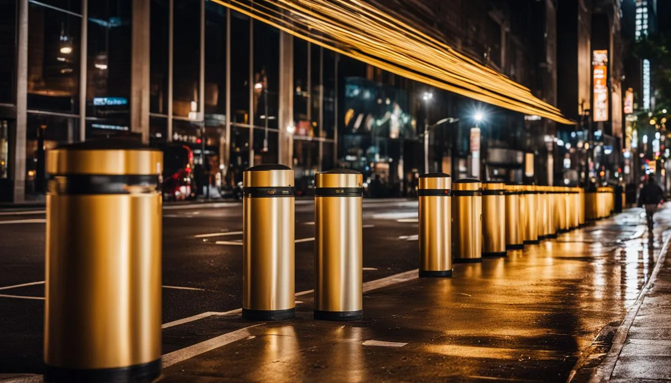 benefits of utilising bollards for traffic control 247591634