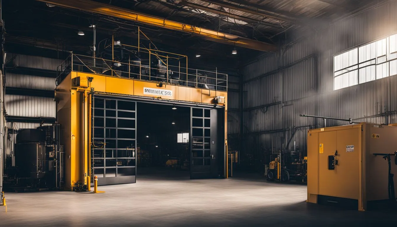 conquering loading dock safety investing in safety v gates 220867640
