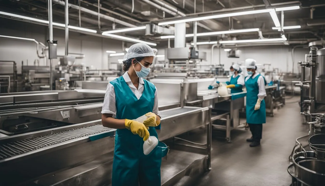enhancing food industry safety transforming workspaces with safety barriers 220865691