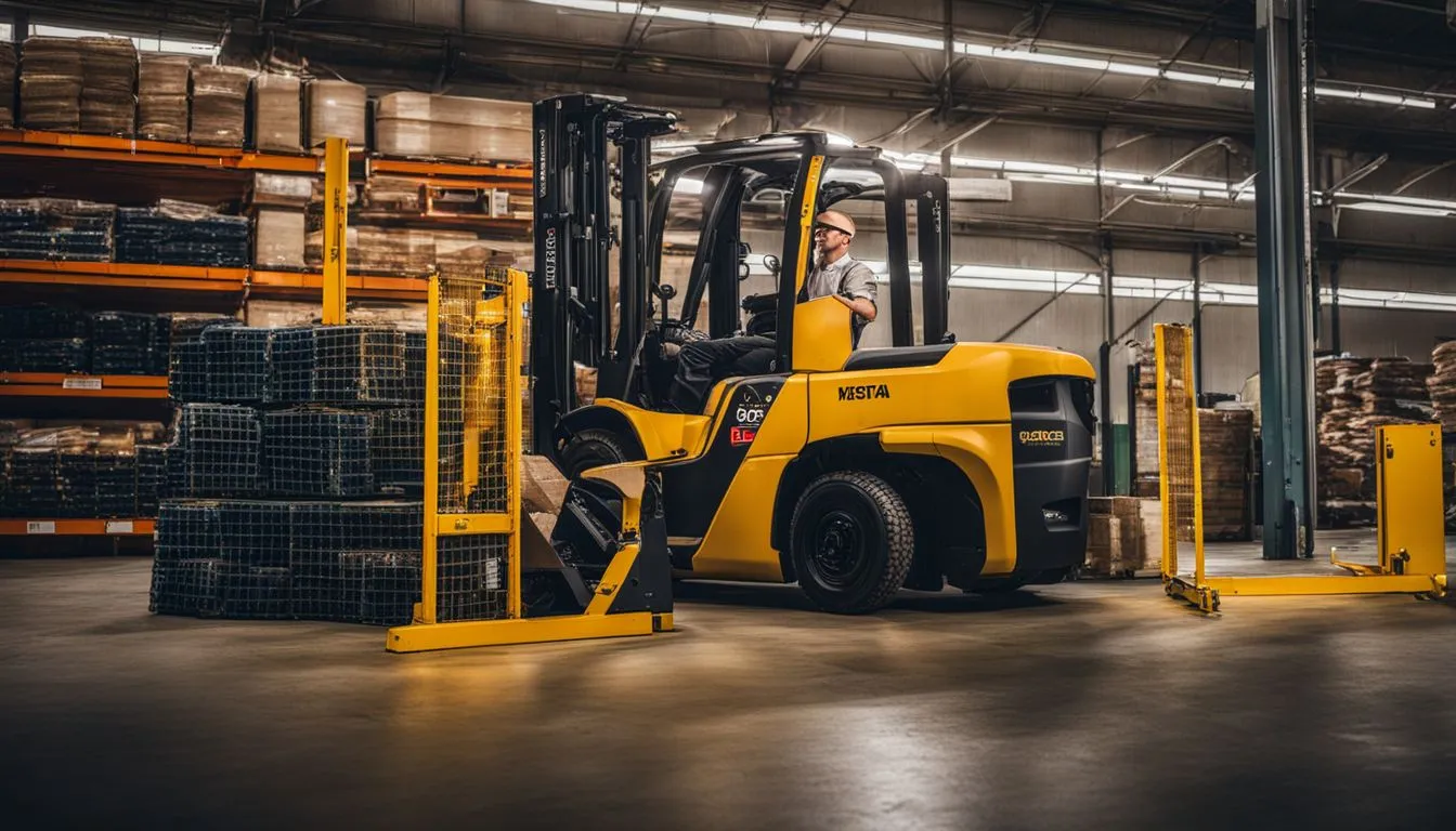 enhancing loading zone safety with dock pro loading dock gates 247585424