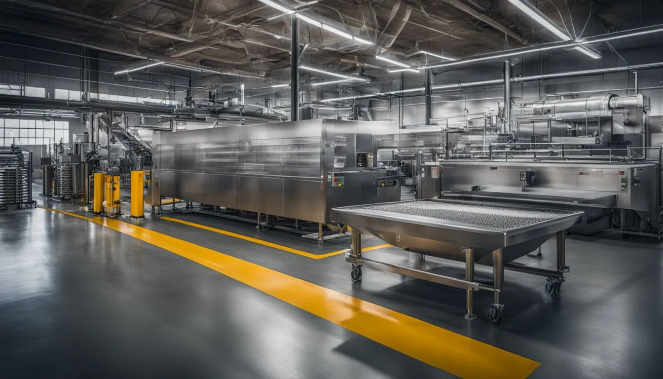 integrating safety barriers and bollards in the food industry 220869597