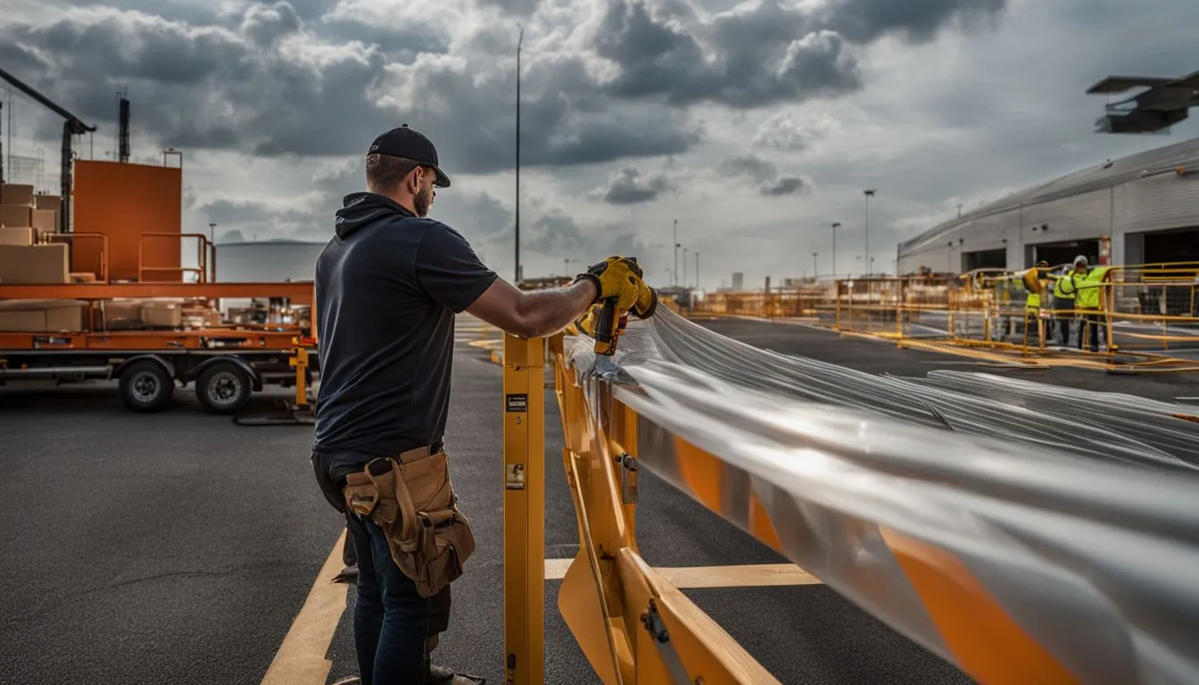 optimising industrial safety with bespoke safety barrier solutions 220849208