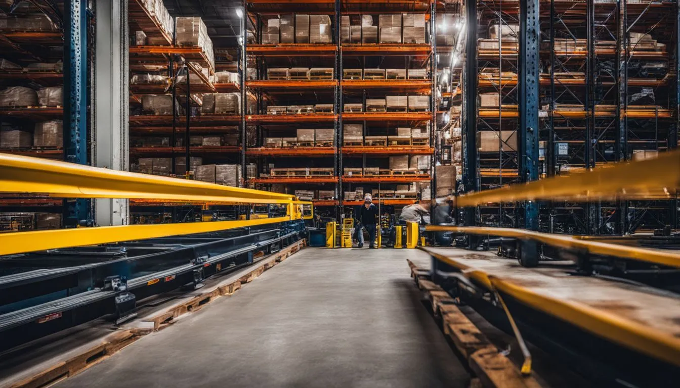 recommendations for pallet rack protection 247601606