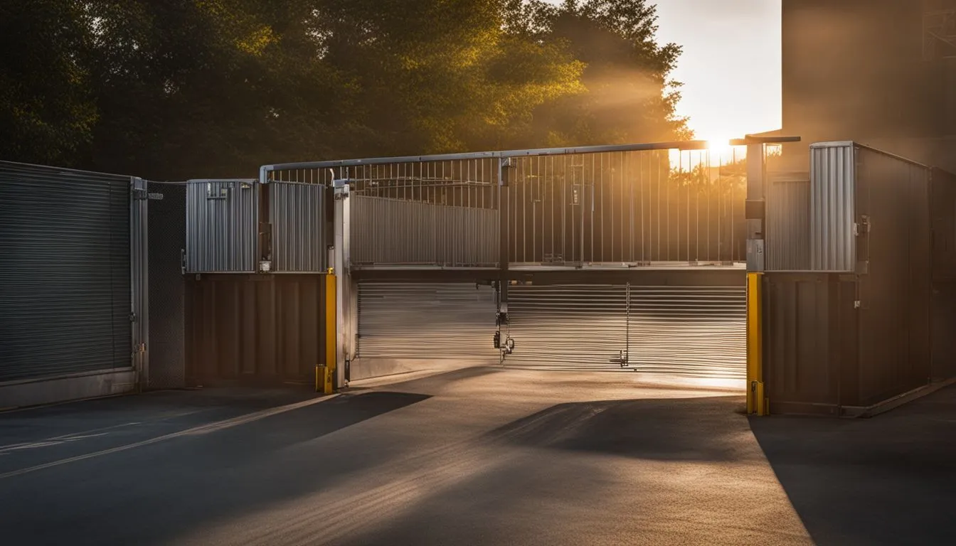 role of roll over gates in creating secure workspaces 233299823
