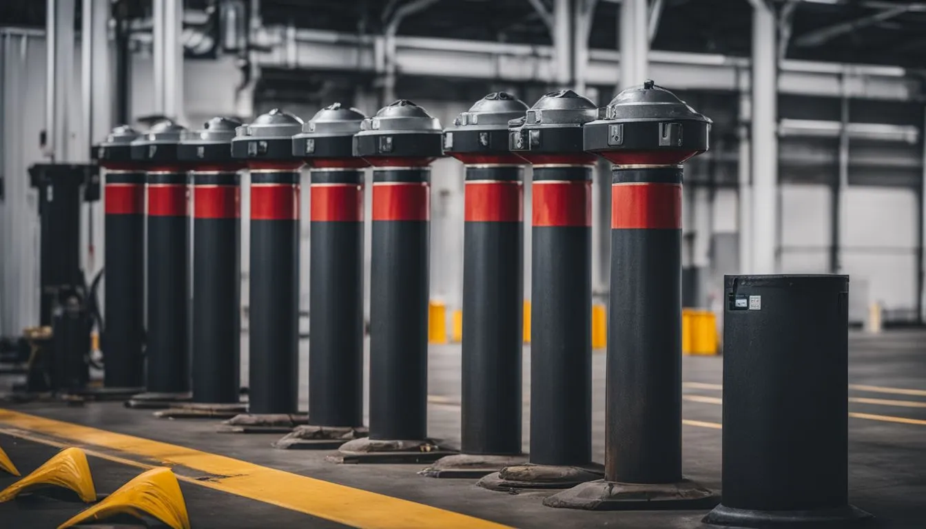 the practical application of bollards in factories 220871627