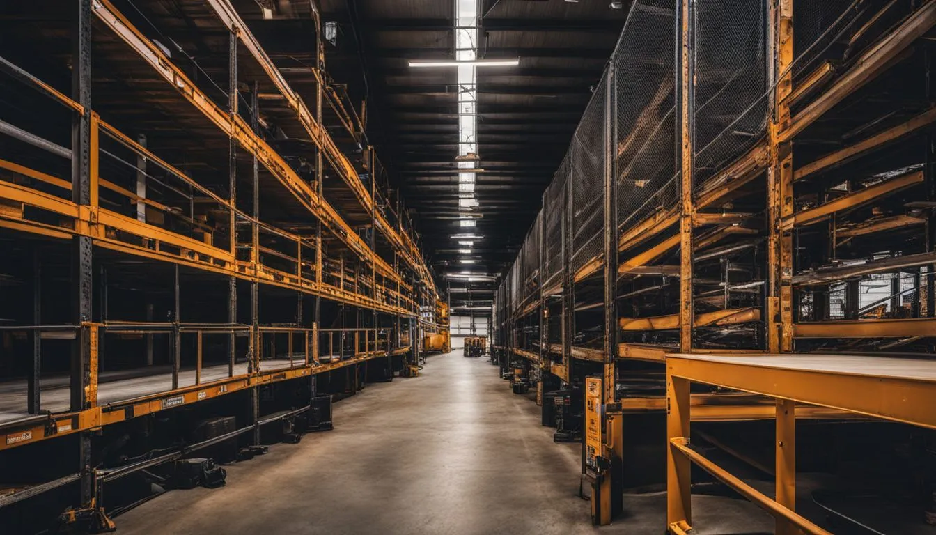 understanding mezzanine pallet gates 247598102